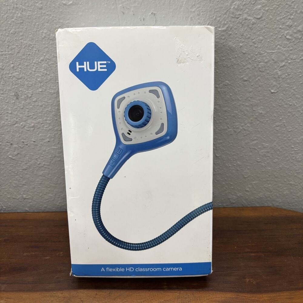 Hue HD Classroom Camera for Windows XP Vista Mac OS USB Blue
